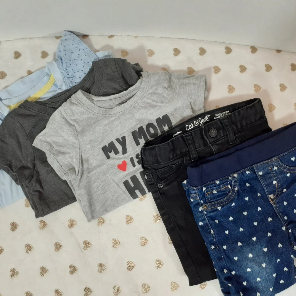 🔥3/$70 Cat & Jack 3T Girls Clothes Lot